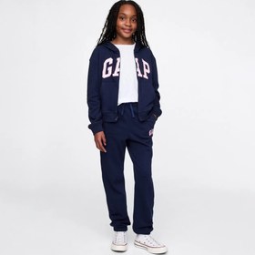 Resim Gap Logo Relaxed Fit Çocuk Lacivert Eşofman Altı 