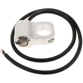 Resim Suntek 25mm Motosiklet Gidon Far Sis Işık Anahtarı Paslanmaz 