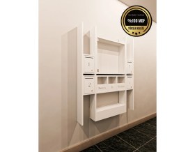 Resim Elips Posta Kutusu Mdf 4 ' Lü 