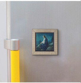 Resim Hz. Isa Görseli Baskılı Mdf Magnet 7x7 217 