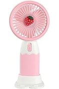 Resim Pazarcan Robeve Mini Fan Masaüstü Taşınabilir Telefon Stantlı Vantilatör 2Si 1 Arada Taşınabilir Masaüstü Va 