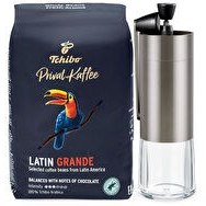 Resim Privat Kaffee Latin Grande Çekirdek Kahve 500 G & Manuel Kahve Değirmeni Tchibo