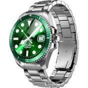 Resim Zcwatch V0525 316L Paslanmaz Çelik, Döner Bezel, Bt Call, Spor Sağlık, IP68 Profesyonel Akıllı Saat 
