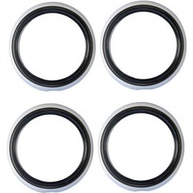 Resim Lüks Lastik Yanağı Siyah Beyaz 13 Jant 1 Takım 4 Adet 