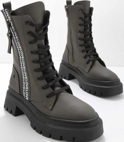 Resim Bambi Mat Haki Kadın Bot & Bootie K02538060009 