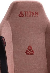 Resim Titanseat Throne Roseum Kumaş Oyuncu Koltuğu 