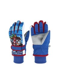 Resim Kahramanlar Kayak Eldiveni 3-6 Yaş Marvel Hulk Kayak Eldiveni Iron Man Mavi 