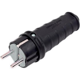 Resim Kauçuk 1 X 16 A Topraklı Erkek Fiş 220V 