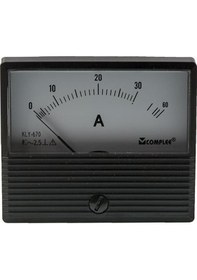 Resim 30A Analog Ampermetre - Panel Tipi Ölçü Aleti Kly-T670 