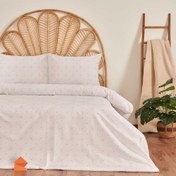 Resim Nuvomon Niche Tek Kişilik Nevresim Seti - Bej 