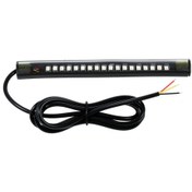 Resim Honmex 12v Motosiklet Led Fren Ve Sinyal Işığı, 18smd Silikon Yumuşak Band, Ip65 Su Geçirmez, Kolay Kurulum, Tek Adet 