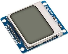 Resim Nokia Uyumlu 5110 84x48 LCD Ekran (Mavi Arka Işıklı) 