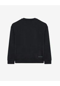 Resim Skechers B Essential Crew Neck Sweatshirt Büyük Erkek Çocuk Siyah Sweatshirt Sk232065-001 Siyah 