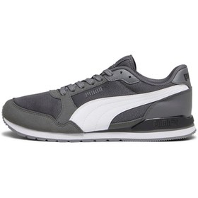 Resim Puma ST Runner v3 Mesh Cool Dark Gray-PUMA Wh Erkek Spor Ayakkabı 