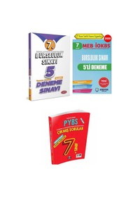 Resim Data Yayınları 7. Sınıf Bursluluk Deneme Sınav Seti + Bursluluk Çıkmış Sorular 