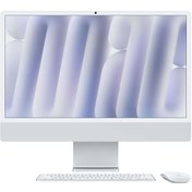 Resim Apple iMac 24 inç Retina 4.5K M4 çip 10 çekirdekli CPU ve 10 çekirdekli GPU 16GB 256GB SSD - Gümüş (MWUU3T 