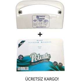 Resim Berta Brg K01p Plastik Klozet Kağıt Verici + Klozet Kapak Örtüsü 