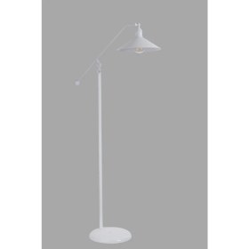 Resim Moka Beyaz Lambader Metal Başlıklı 