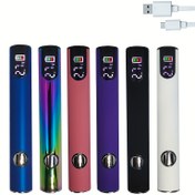 Resim Taşınabilir Mini Lehimleme Kalem Seti 510, Dijital Ekran, Ayarlanabilir Gerilim, USB-C Hızlı Şarj - DIY Projeleri & Elektronik Tamir için İdeal, Paslanmaz Çelik, Şarj Edilebilir Pil, Beyaz/Pembe/Siyah Renklerde Mevcut (Uç Dahil Değildir) 