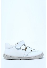 Resim Paplus Unisex Çocuk Deri Barefoot Ayakkabı 25-30 Beyaz Deri Beyaz 