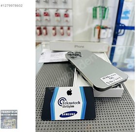 Resim Apple iPhone 15 Pro Max İkinci El TR | 512 GB | Natürel Titanyum 