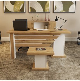 Resim KALENDER DEKOR OPHİRA-1-2-4 OFİS BÜRO MASASI TAKIMI OPH02 