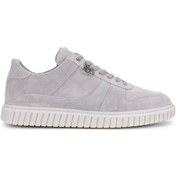Resim Tamer Tanca Erkek Hakiki Deri Gri Sneakers & Spor Ayakkabı 352 22234 Erk Ayk Y25 Grı Suet Gri 