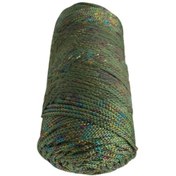 Resim Makrome İpi 3mm Polyester Haki Simli 