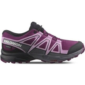 Resim Salomon Speedcross Cswp J Çocuk Outdoor Ayakkabı L47574300 Mor 