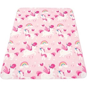 Resim Unicorns 100x150 cm Oyun Matı Bebek Ve Çocuk Halısı 