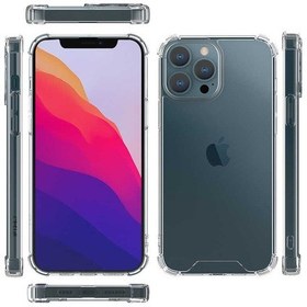 Resim İphone 13 Pro Uyumlu Zore Nitro Anti Shock Silikon-renksiz Renksiz 