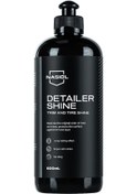 Resim Nasiol DetailerShine Araç Trim ve Lastik Parlatıcı 500 ML Araç Lastik Trim Tampon Bakımı 