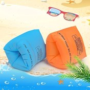 Resim PVC Yüzme Su Kanatları Şişirilebilir Kol Kollukları, Havuz Şişirilebilir Kol Yüzerleri 