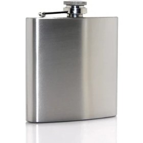 Resim Just Cheap Store Paslanmaz Çelik 6 Oz Tekli Matara ALK39 