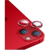 Resim Benks iPhone Uyumlu 14 Plus Benks New KR Kamera Lens Koruyucu Benks-TA82835 Kırmızı 