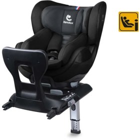 Resim Renolux Gaia I-Size Softness Isofix 0-18 Kg Oto Koltuğu Siyah - Siyah / 0-4 Yaş 