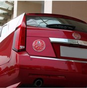 Resim Sones Kafatası Desenli Dairesel Şekil Parlayan Metal Araba Ücretsiz Etiket Kırmızı 