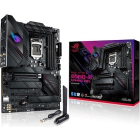 Resim Asus ROG Strix B560-E Gamıng WIFI Intel B560 5333 MHZ (OC) DDR4 Soket 1200 ATX Anakart 