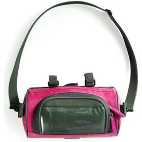 Resim Cbtx Elektrikli Scooter Gidon Dokunmatik PVC Telefon Saklama Çantası Pembe 