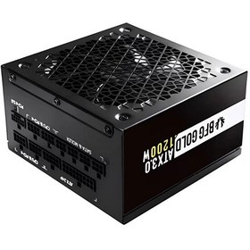 Resim BitFenix 1200W 80+ GOLD BP-BGA1200UMAG-9R PCIe5.0 Tam Modüler Power Supply 