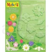 Resim Makins Makin's Clay Push Mold Şekilleme Kalıbı Çiçekler Kod:39005 