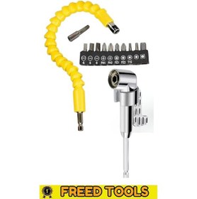 Resim Bıts Ucu Akrobat Ve Köşe Vidalama Matkap Ucu Seti 