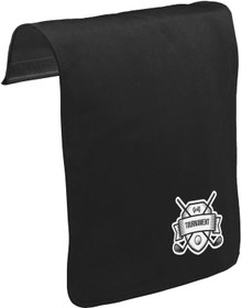 Resim Golf Kulübü - Turnuva Unisex Siyah Tak-Çıkar Postacı Çanta Kapağı CK-1732 