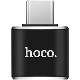 Resim Hoco. Ua5 Tak Çalıştır Type-c To Usb Dönüştürücü - Siyah 
