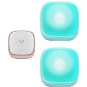 Resim Kablosuz Kapı Zili Seti Ip44 Su Geçirmez, 2 Alıcı, 38 Melodi, Kolay Montaj, 433mhz 