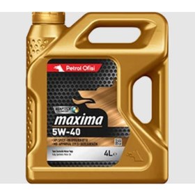Resim Petrol Ofisi Maxima 5W-40 Tam Sentetik Motor Yağı 4 L 