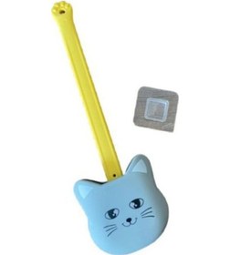 Resim Kedi Tasarımlı Ergonomik Tuvalet Fırçası Diğer 
