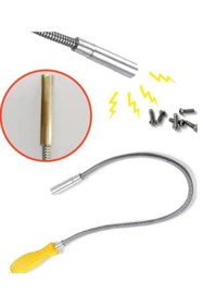 Resim Speed Out 50 Cm Spiral Yaylı Uzun Mıknatıs Bükülebilir Manyetik Mıknatıs Vida Somun Alma Tamirci Mıknatısı 