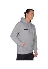 Resim Diadora Bergamo - Erkek Grimelanj Pamuklu Spor Sweatshirt 