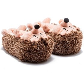 Resim Lisi Kadın, Garson Boy Hayvanlı Panduf Kahverengi 36/41 Kahverengi 